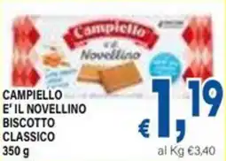 DEM Campiello e' il novellino biscotto classico offerta