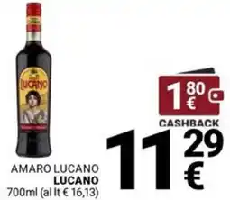 Supermercati Gulliver Amaro lucano LUCANO offerta