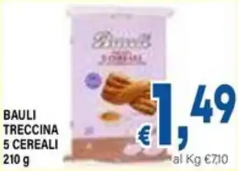 DEM Bauli treccina 5 cereali offerta