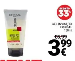 Supermercati Gulliver Gel invisi fix L'ORÉAL offerta
