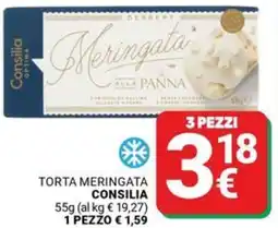 Supermercati Gulliver Torta meringata CONSILIA offerta