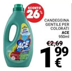 Supermercati Gulliver Candeggina gentile per colorati ACE offerta
