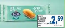 DEM Scotti si con riso plumcake con riso senza lattosio offerta