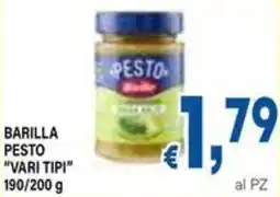 DEM Barilla pesto offerta
