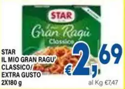 DEM Star il mio gran ragu classico/ extra gusto offerta