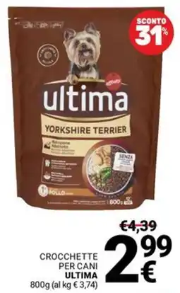 Supermercati Gulliver Crocchette per cani ULTIMA offerta