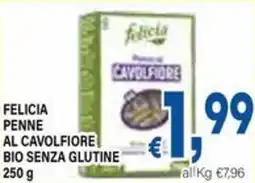 DEM Felicia penne al cavolfiore bio senza glutine offerta