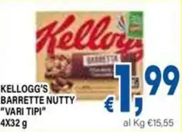 DEM Kellogg's barrette nutty offerta