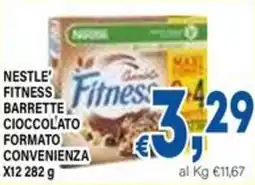 DEM Nestle fitness barrette cioccolato formato convenienza offerta