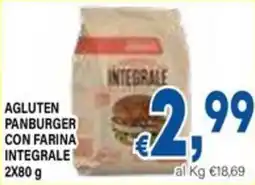 DEM Agluten panburger con farina integrale integrale offerta