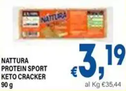 DEM Nattura protein sport keto cracker offerta