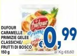 DEM Dufour caramelle primizie gelee classiche/ frutti di bosco offerta