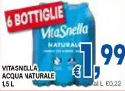 DEM Vitasnella acqua naturale offerta