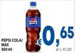 DEM Pepsi cola/ max offerta