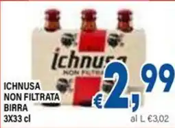 DEM Ichnusa non filtrata birra offerta