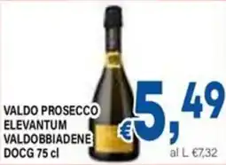 DEM Valdo prosecco elevantum valdobbiadene DOCG offerta