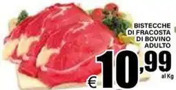DEM Bistecche di fracosta di bovino adulto offerta