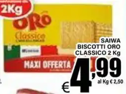 DEM Saiwa biscotti oro classico offerta