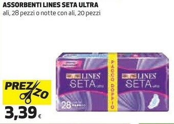 Coop Assorbenti seta ultra offerta