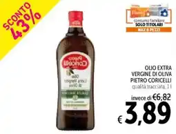 Spazio Conad Olio extra vergine di oliva pietro CORICELLI offerta