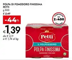 Bennet Polpa di pomodoro finissima PETTI offerta