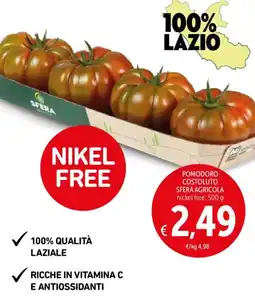 Spazio Conad Pomodoro costoluto sfera agricola offerta