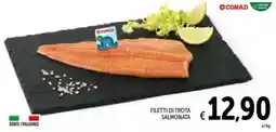 Spazio Conad Filetti di trota salmonata offerta