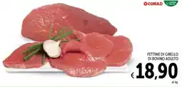 Spazio Conad Fettine di girello di bovino adulto offerta