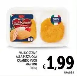 Spazio Conad Valdostane alla pizzaiola quando vuoi MARTINI offerta