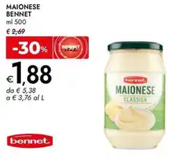 Bennet Maionese BENNET offerta