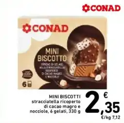 Spazio Conad Conad mini biscotti offerta