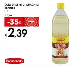 Bennet Olio di semi di arachidi BENNET offerta