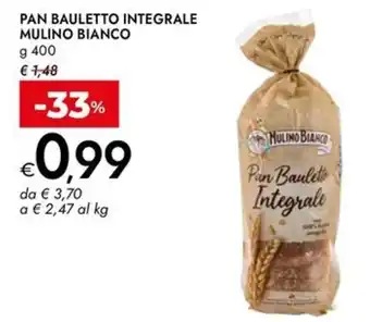 Bennet Pan bauletto integrale MULINO BIANCO offerta