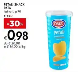 Bennet Petali snack PATA offerta
