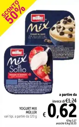Spazio Conad Yogurt mix MÜLLER offerta