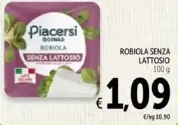Spazio Conad Piacersi Robiola senza lattosio offerta