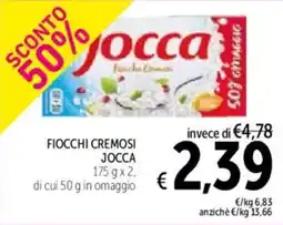 Spazio Conad Fiocchi cremosi JOCCA offerta