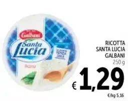 Spazio Conad Ricotta santa lucia GALBANI offerta