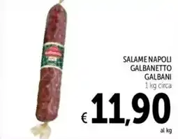 Spazio Conad Salame napoli galbanetto GALBANI offerta