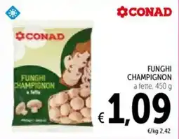 Spazio Conad Conad funghi champignon offerta
