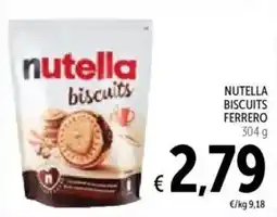 Spazio Conad Nutella biscuits FERRERO offerta