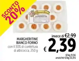 Spazio Conad Margheritine BIANCO FORNO offerta