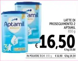 Spazio Conad Latte di proseguimento 2 APTAMIL offerta