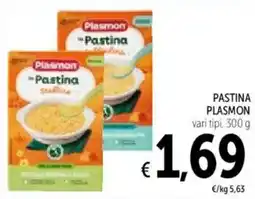 Spazio Conad Pastina PLASMON offerta