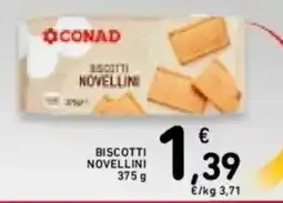 Spazio Conad Conad biscotti novellini offerta