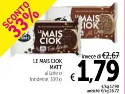 Spazio Conad Le mais ciok MATT offerta
