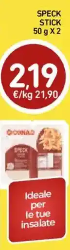 Spazio Conad Conad speck stick offerta
