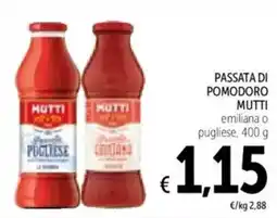 Spazio Conad Passata di pomodoro MUTTI offerta