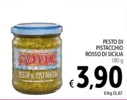 Spazio Conad Pesto di pistacchio ROSSO DI SICILIA offerta
