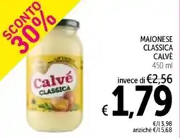 Spazio Conad Maionese classica CALVÈ offerta
